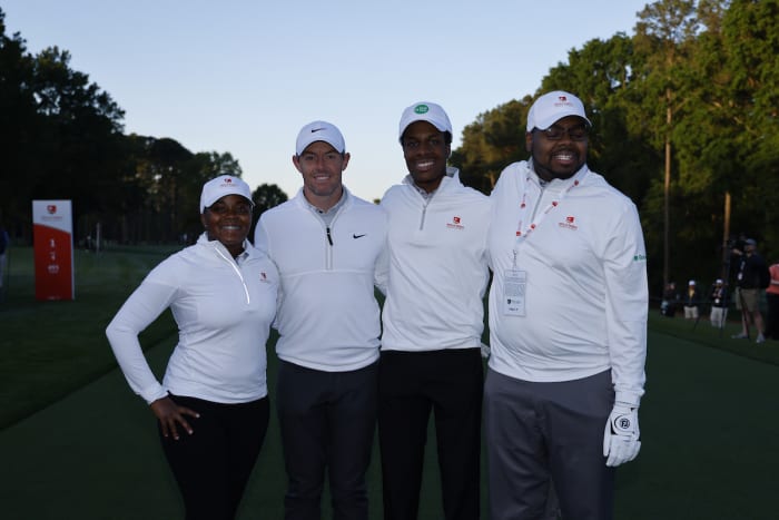 Wells Fargo at the Wells Fargo Championship Day 2; First Tee Clinic